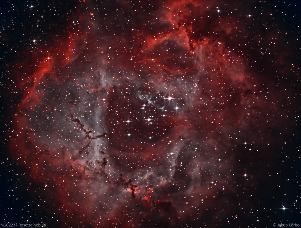 NGC2237-Rosette-2016-02-10-360s-40C-17Ha-19OIII-10SII-FL730-Tri